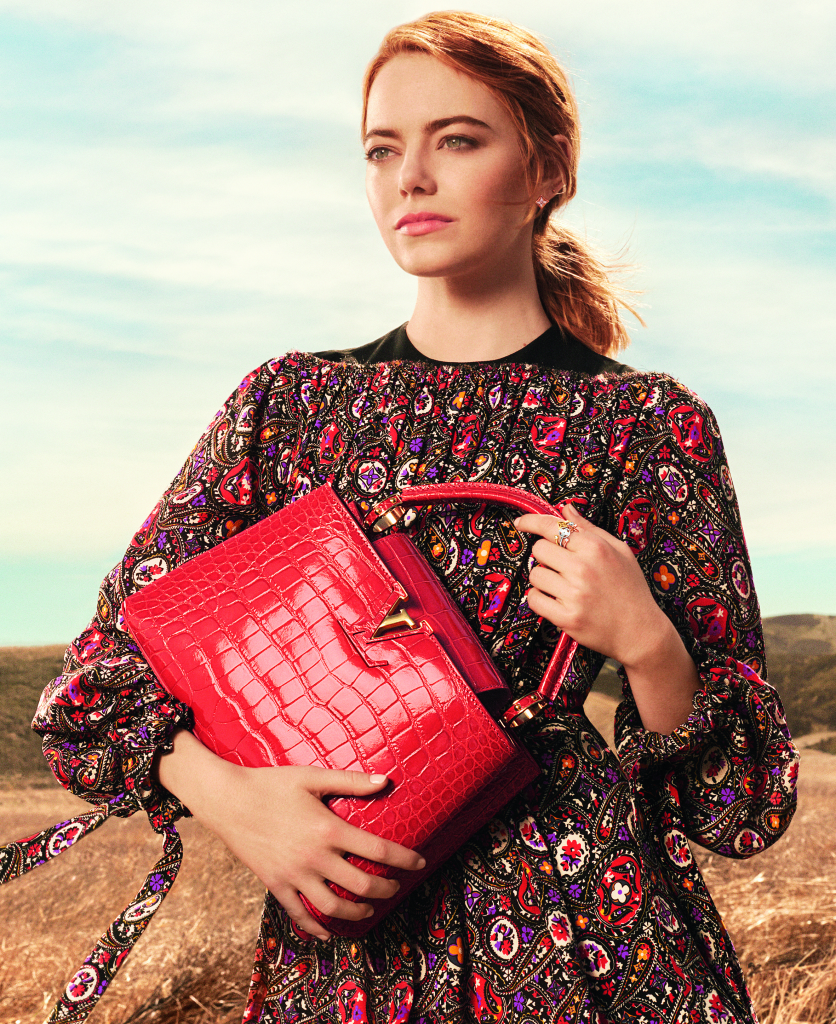 Эмма Стоун в дебютной кампании Louis Vuitton 